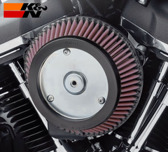 Screamin’ Eagle High-Flow - Round with any Renegade Style Cover Kit - Air Cleaner