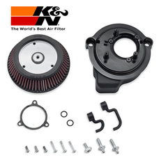 Screamin’ Eagle High-Flow - Round with any Renegade Style Cover Kit - Air Cleaner